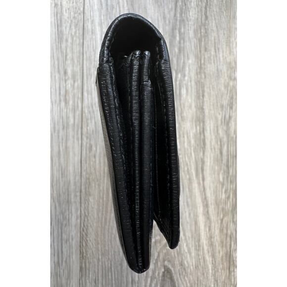 Gucci Black Long Bifold Wallet with Silver Belt Buckle - Picture 11 of 16